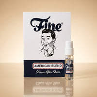 Fine American Blend sample card and vial