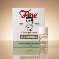 Fine Clubhouse sample card and vial